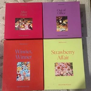 Piecework Puzzles - set of 4